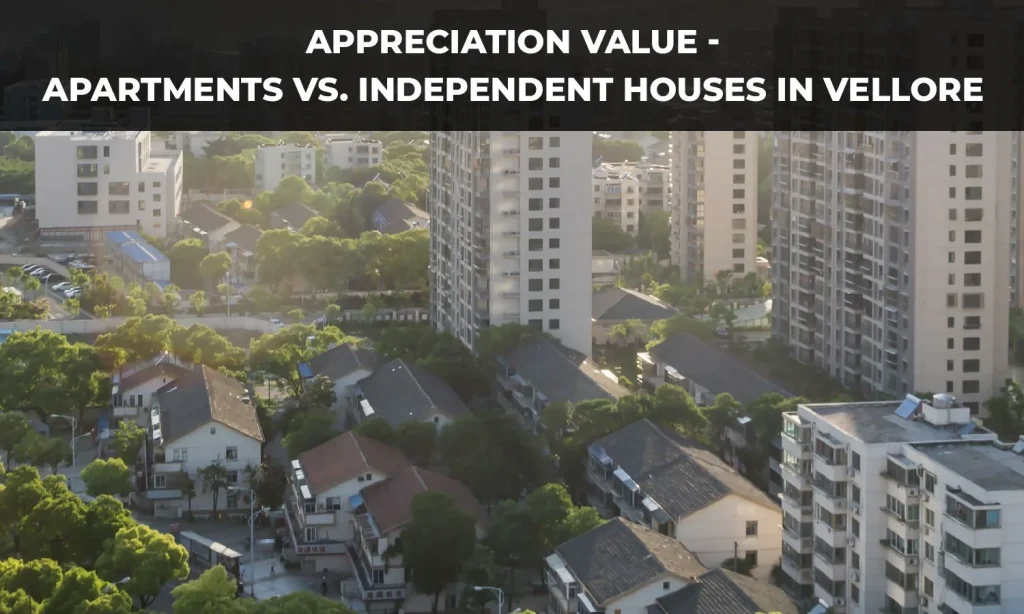 Appreciation Value - Apartments vs Independent Houses in Vellore