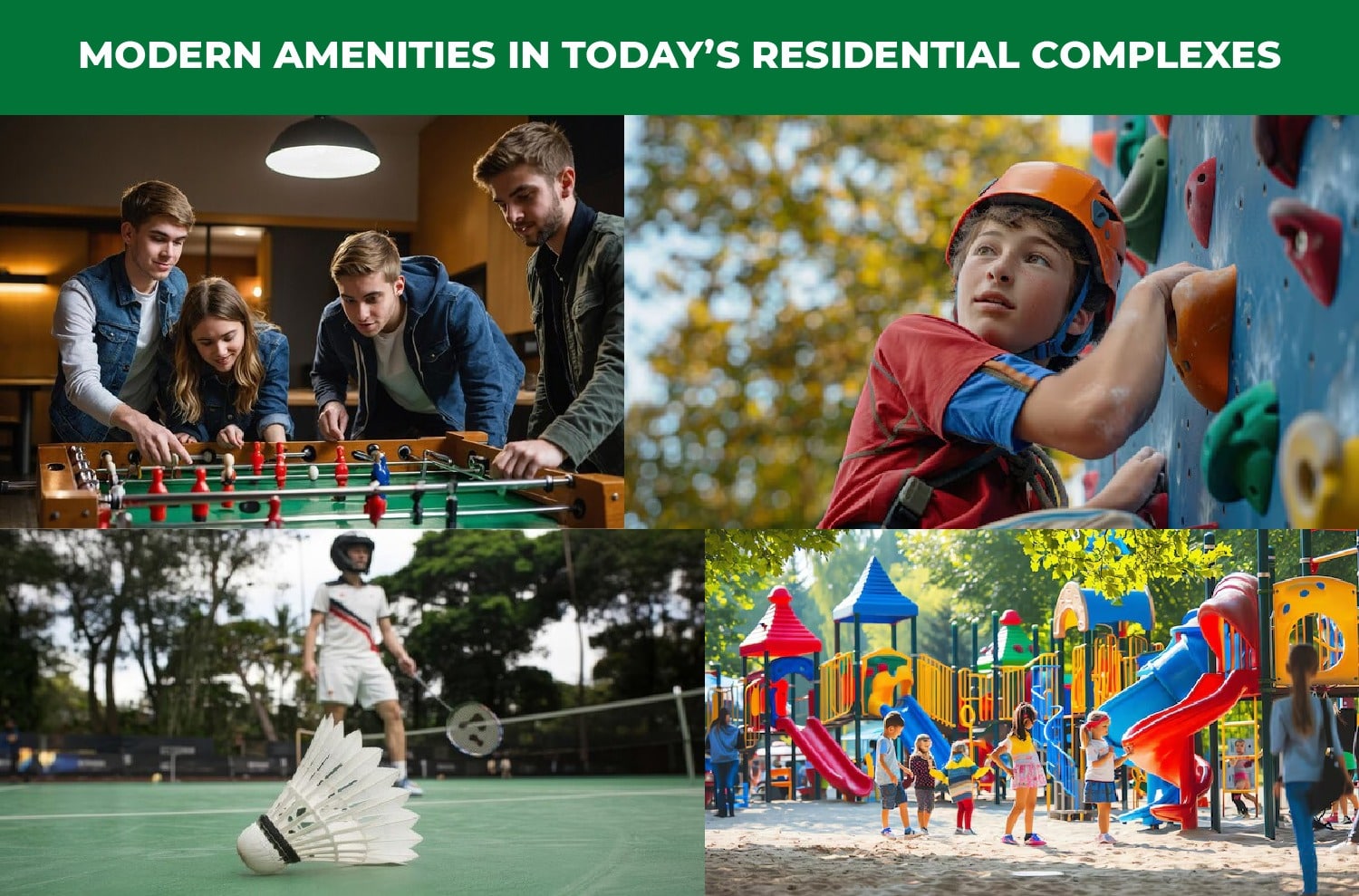 Modern Amenities in Today’s Residential Complexes